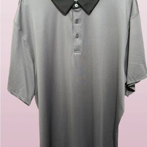Men's Cooling Gray Polo Shirt